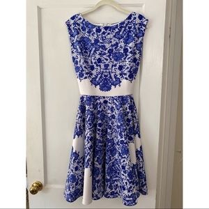 Marc Bouwer sleeveless garden dress